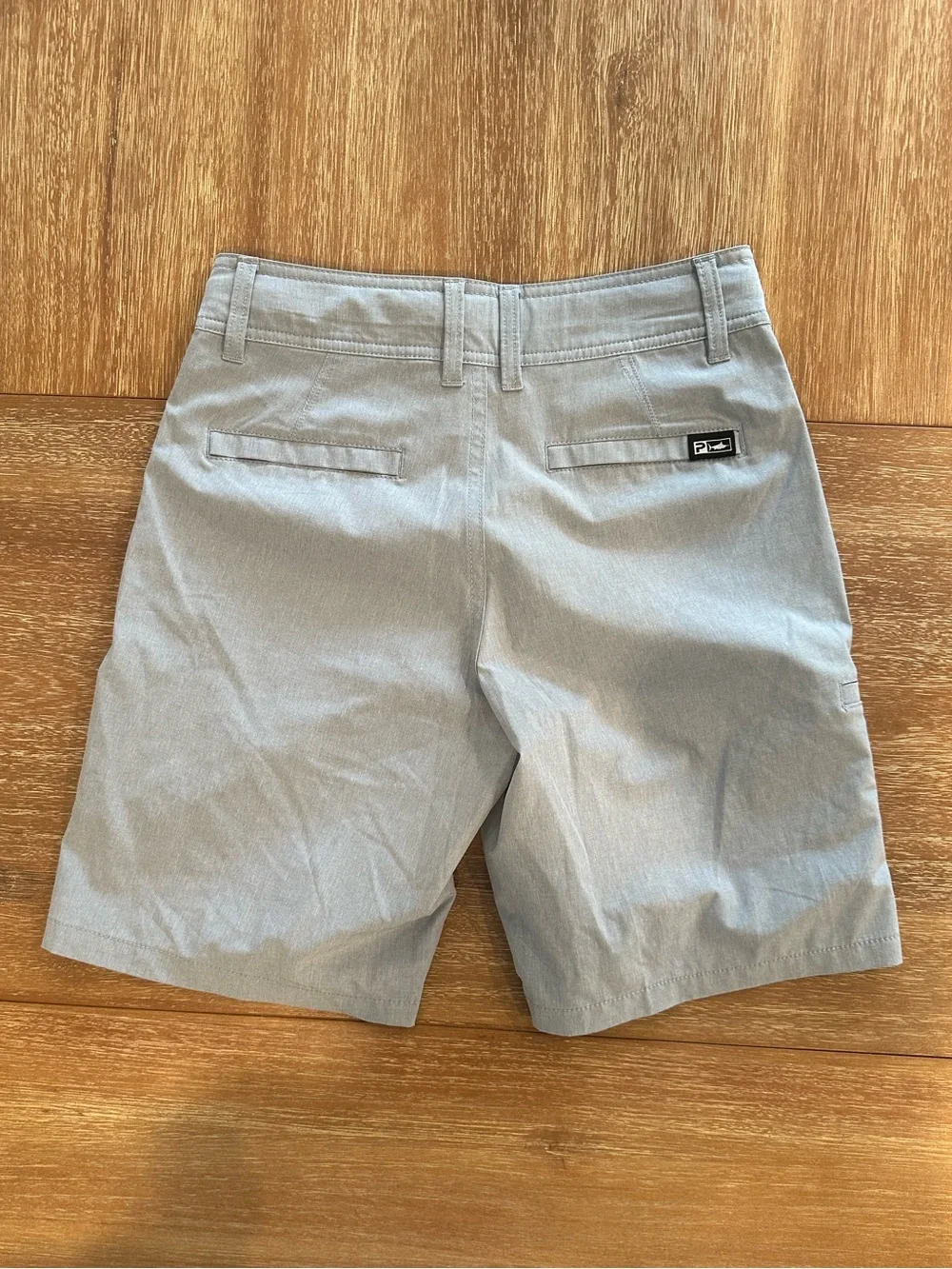 Pelagic Light Blue Boys’ Stretch Hybrid Shorts